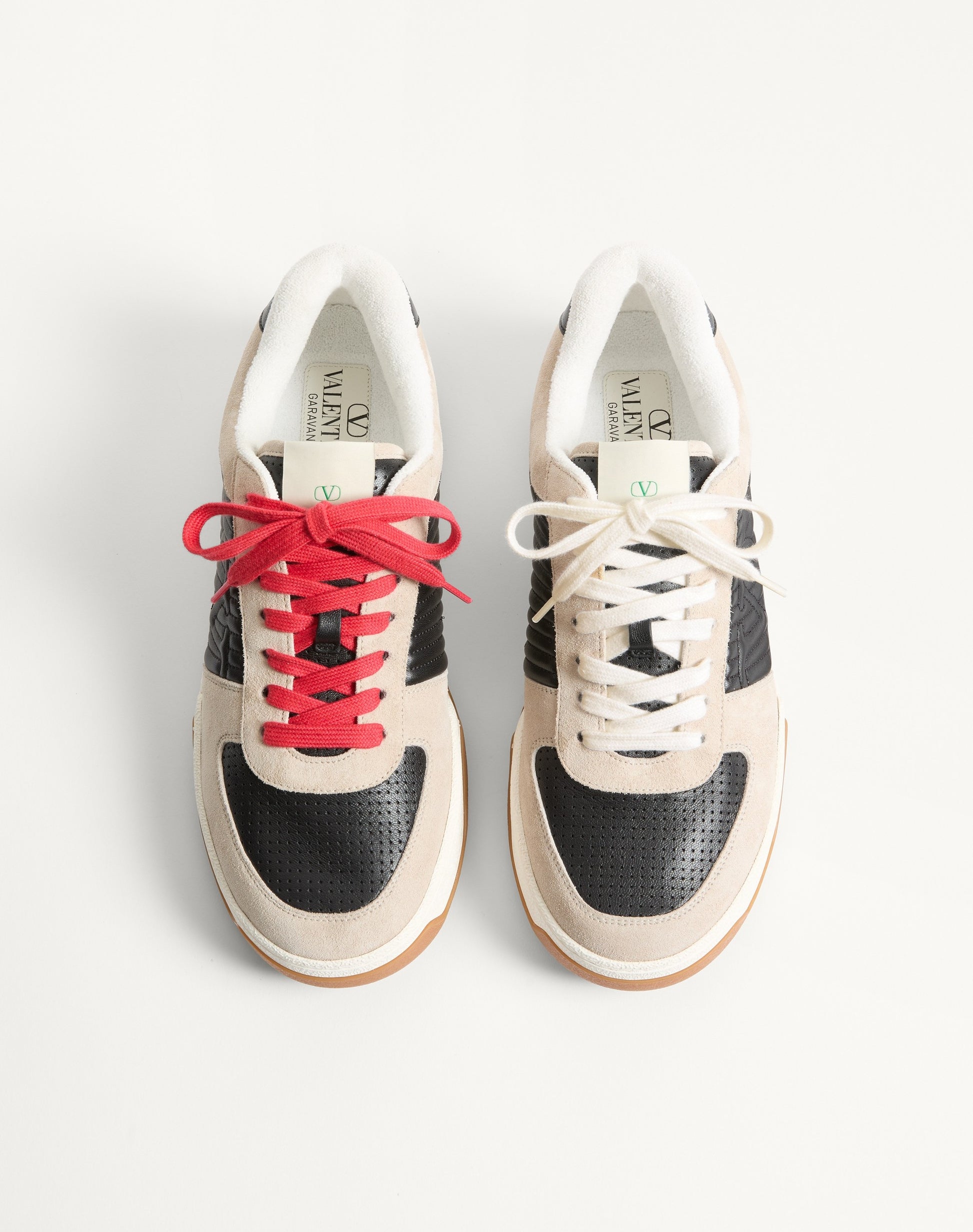 Sparry Trainer In Split Leather And Nappa
