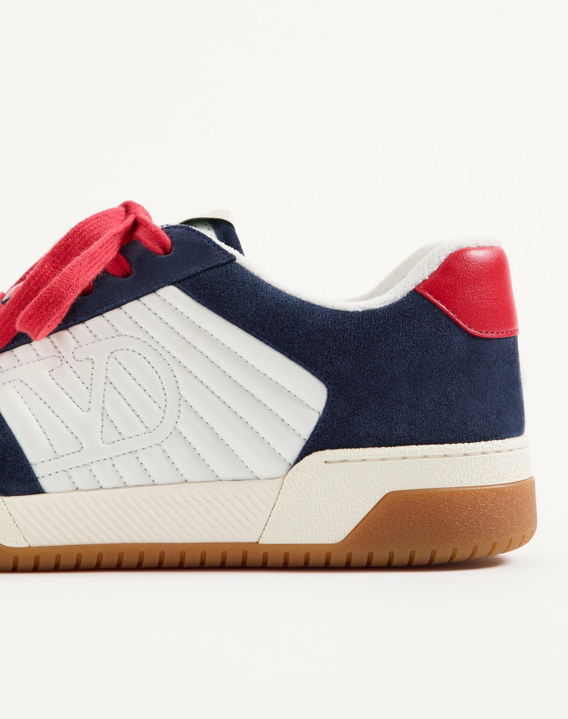Sparry Trainer In Split Leather And Nappa