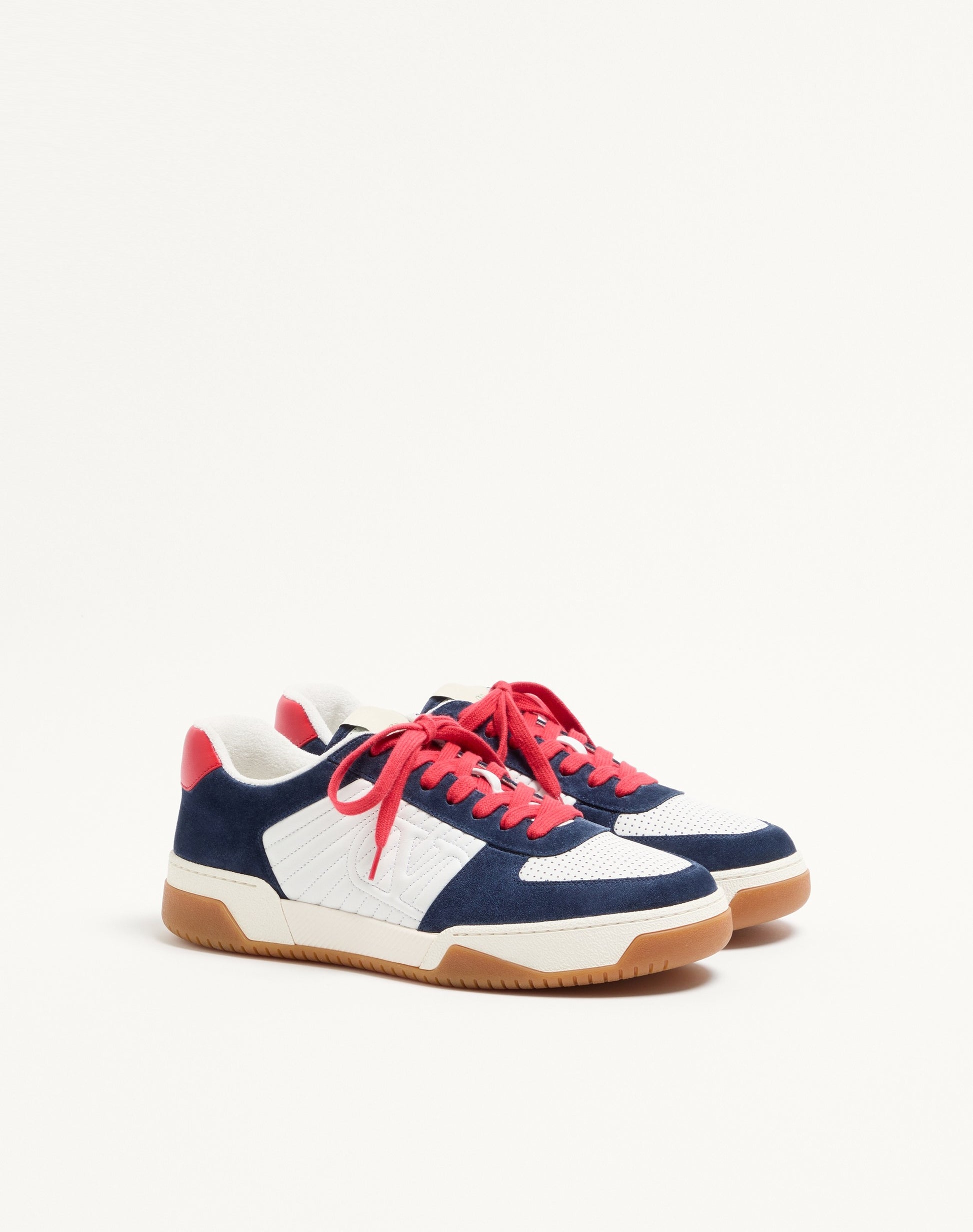 Sparry Trainer In Split Leather And Nappa