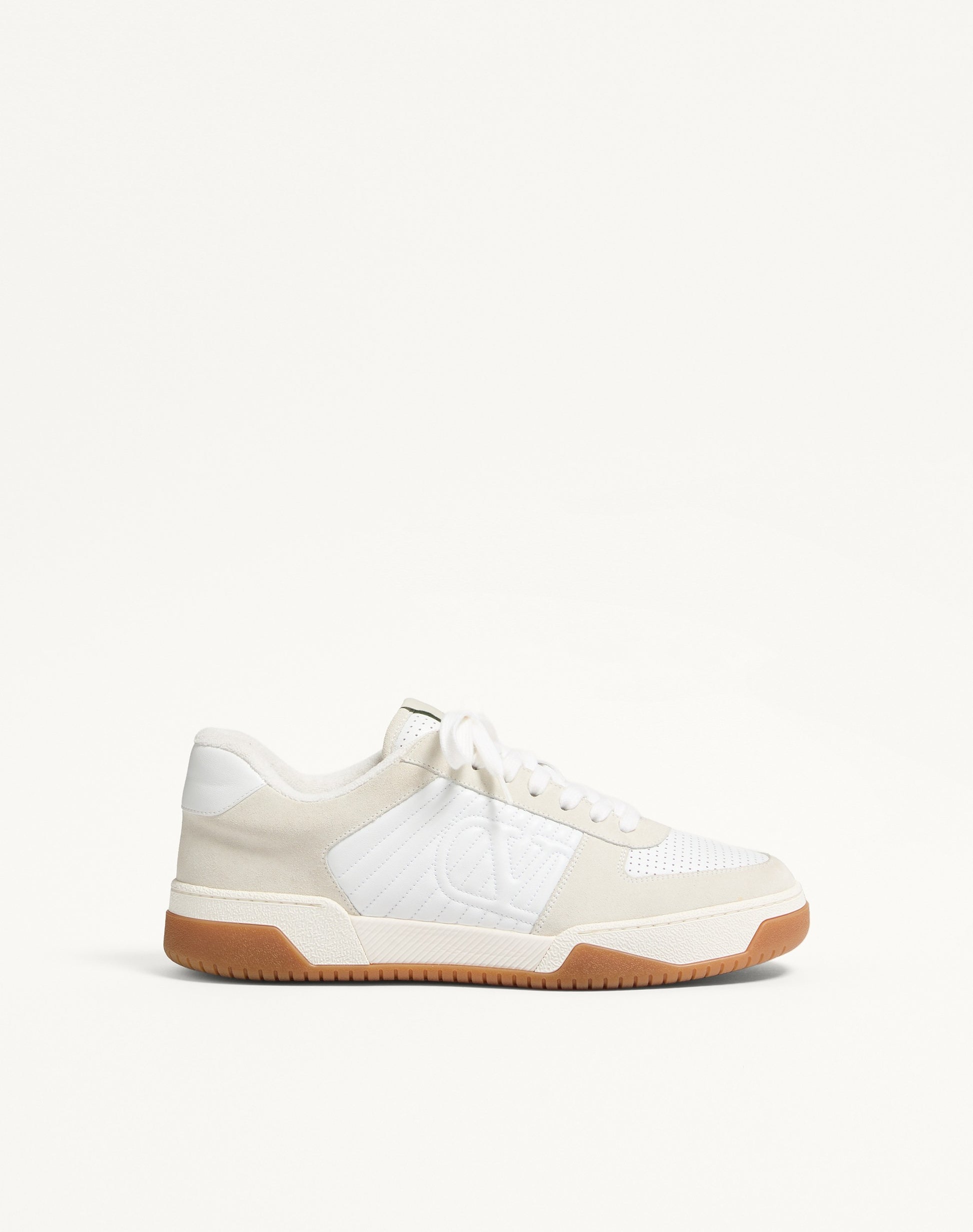 Sparry Trainer In Split Leather And Nappa
