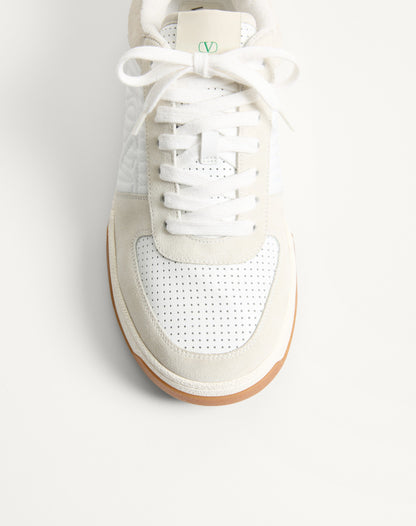 Sparry Trainer In Split Leather And Nappa