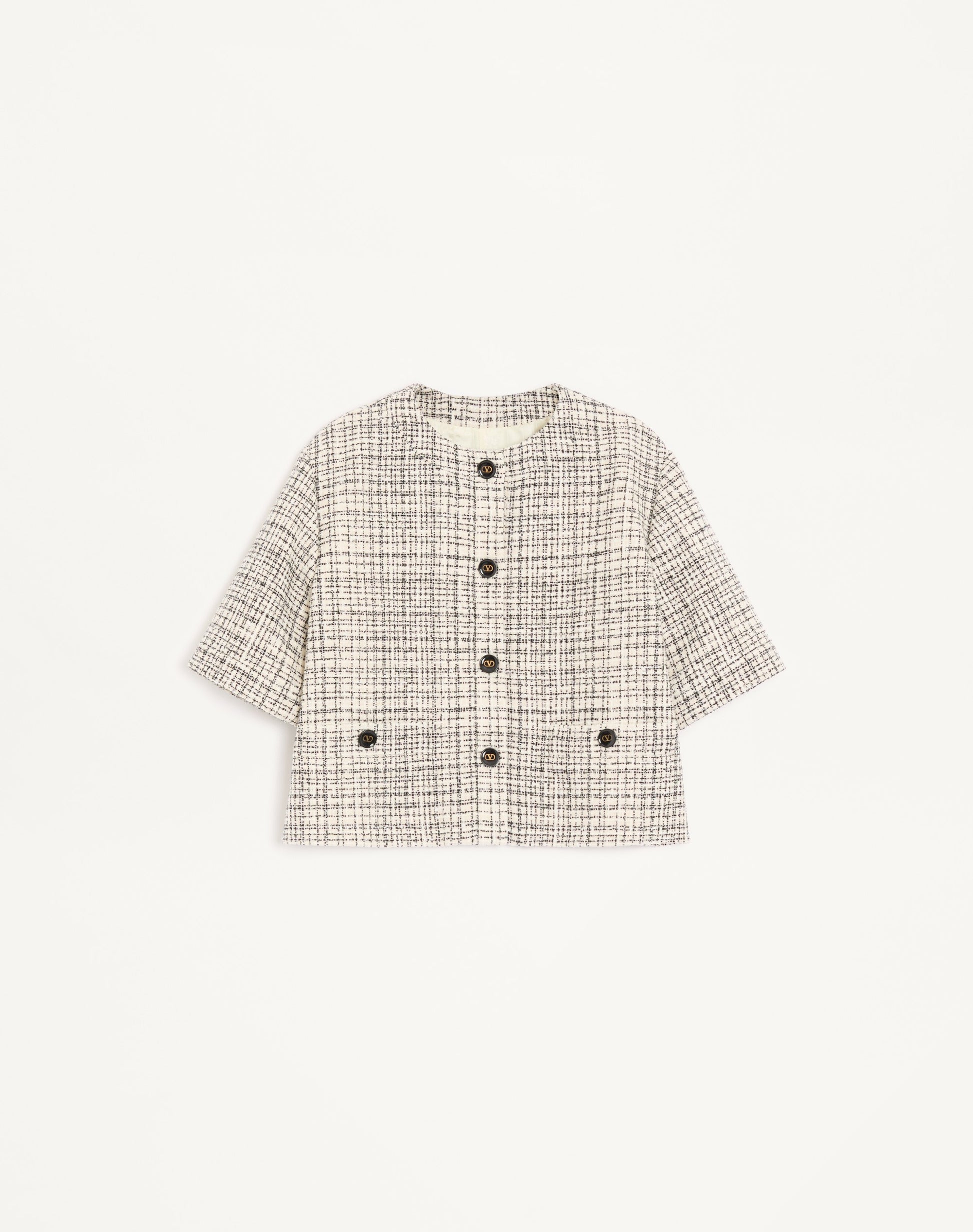 Square Tweed Jacket