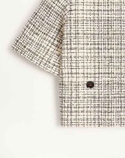 Square Tweed Jacket