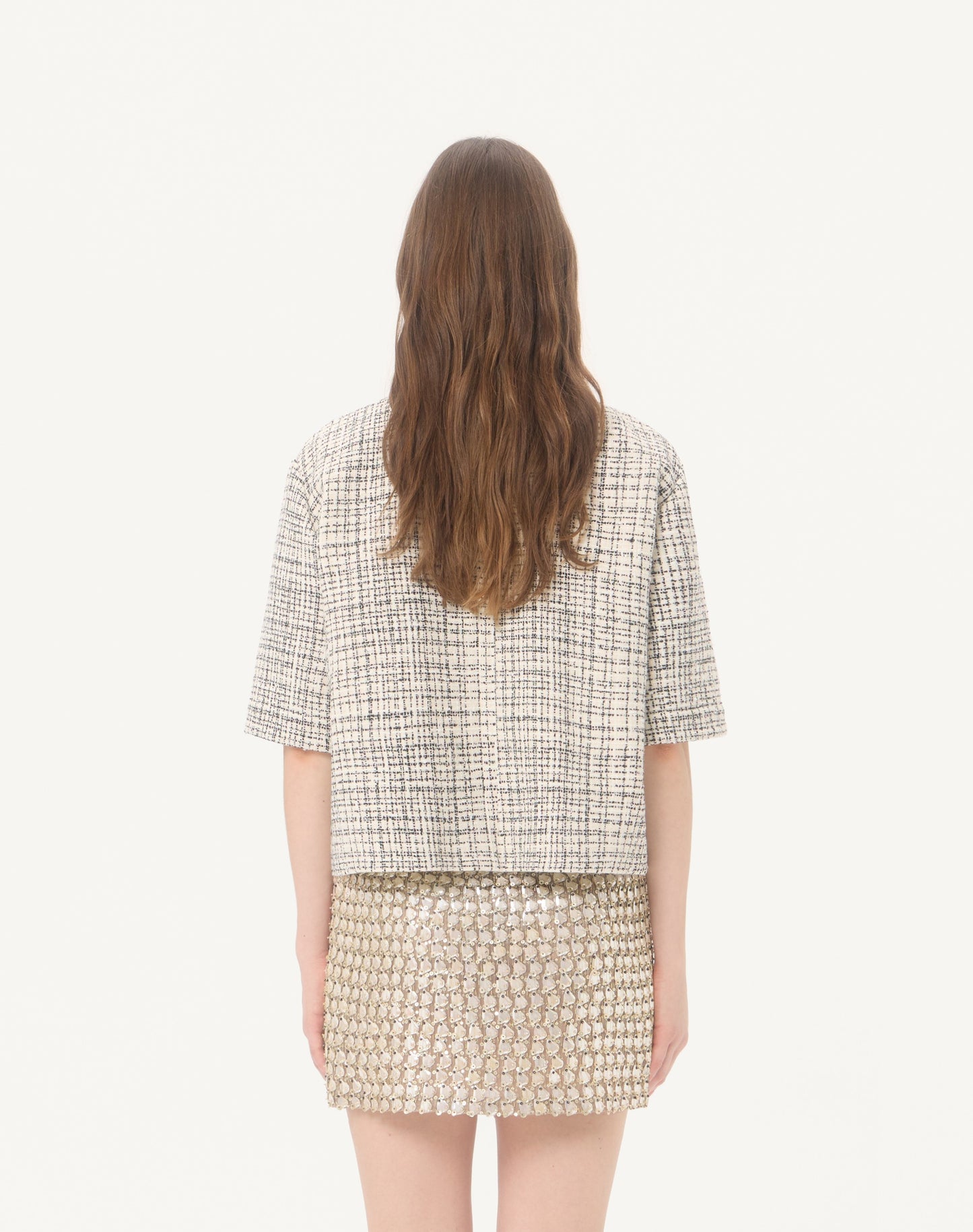 Square Tweed Jacket