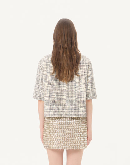 Square Tweed Jacket