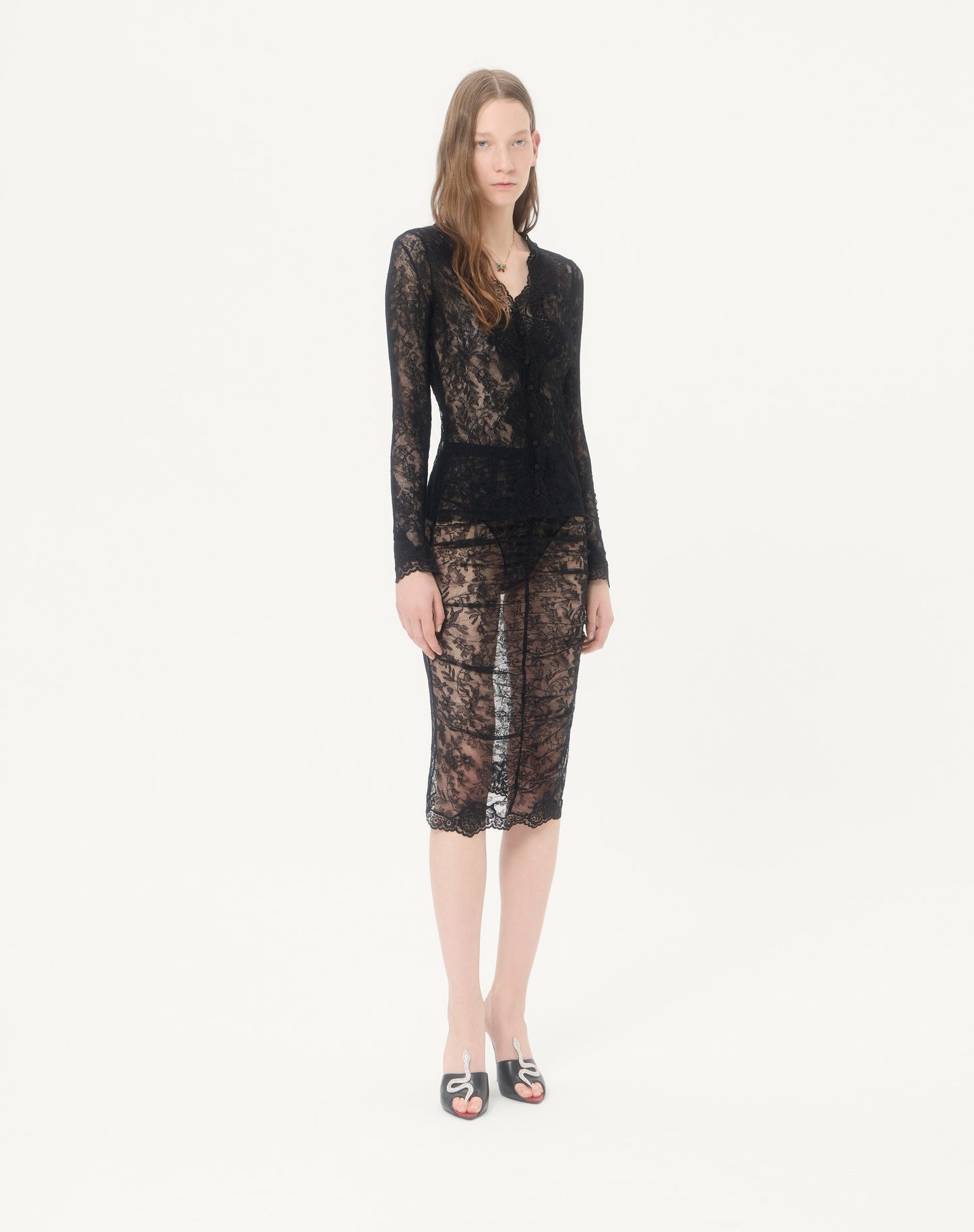 Stretch Lace Bodysuit