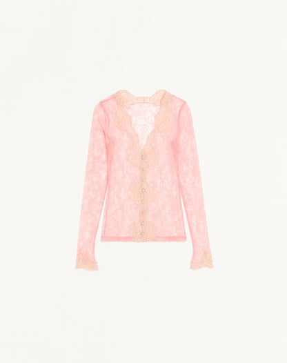 Stretch Lace Cardigan