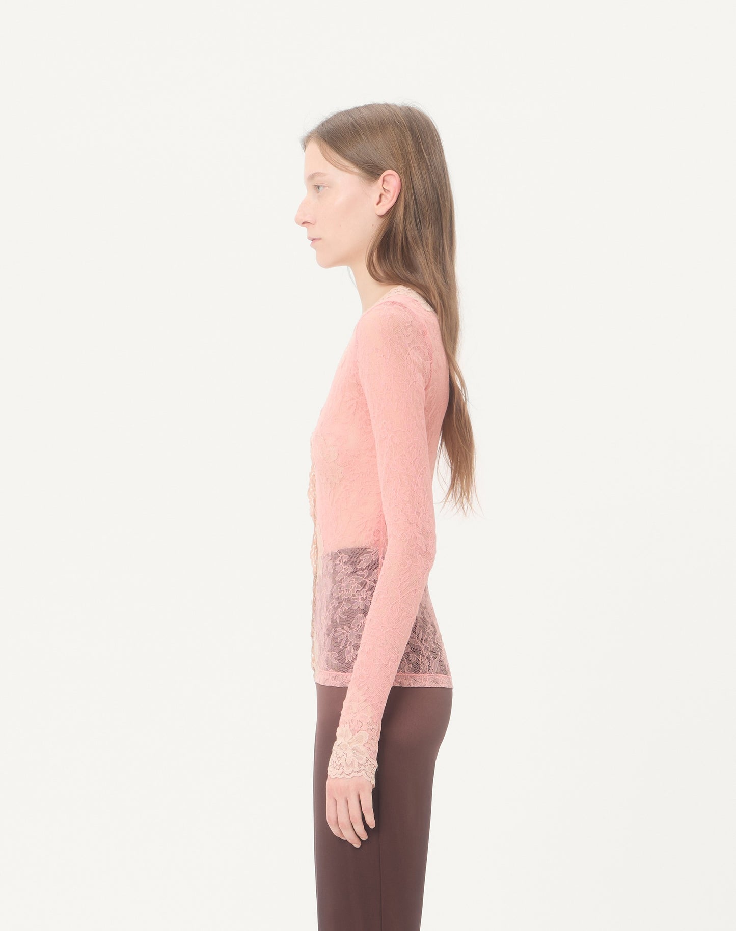 Stretch Lace Cardigan