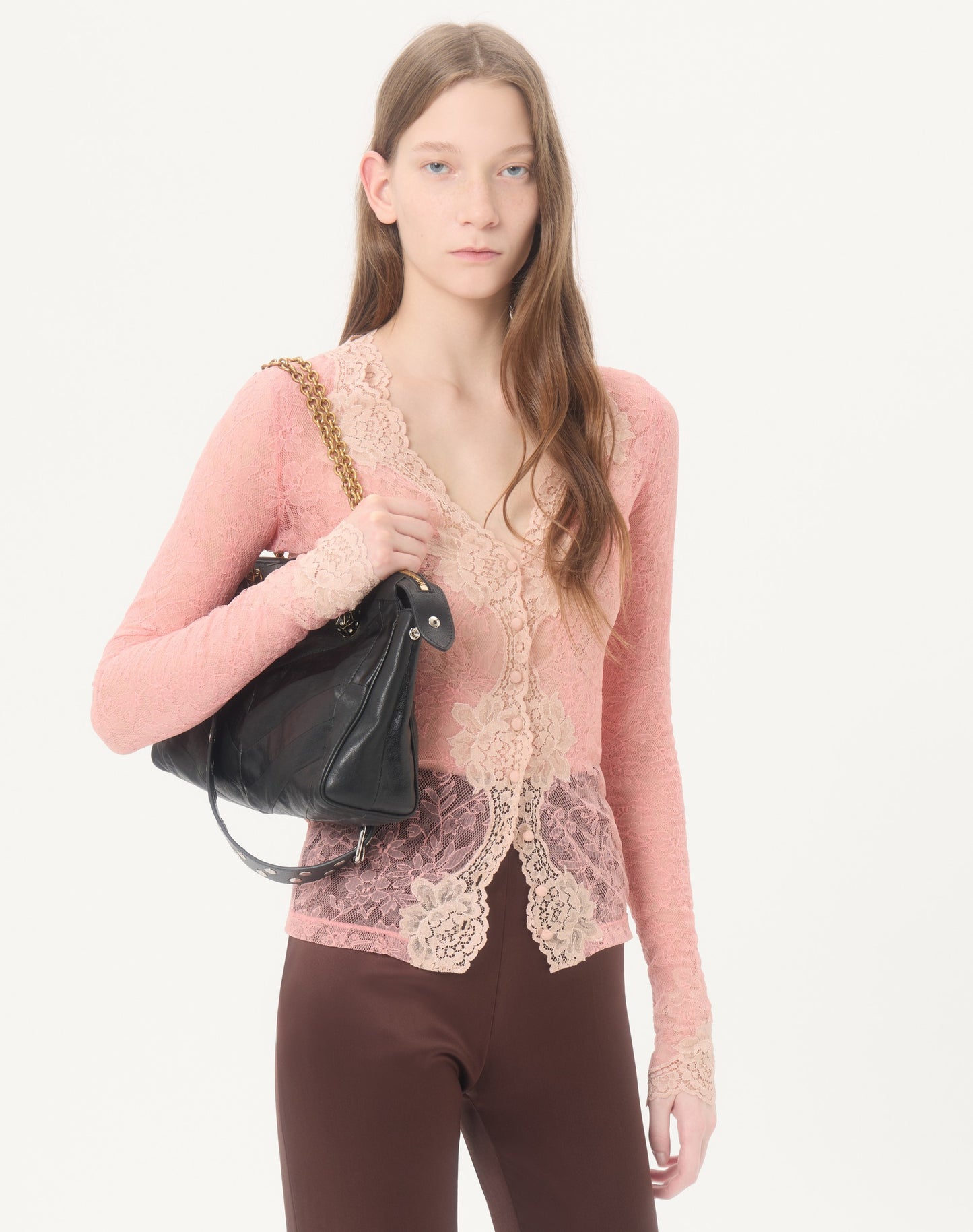 Stretch Lace Cardigan