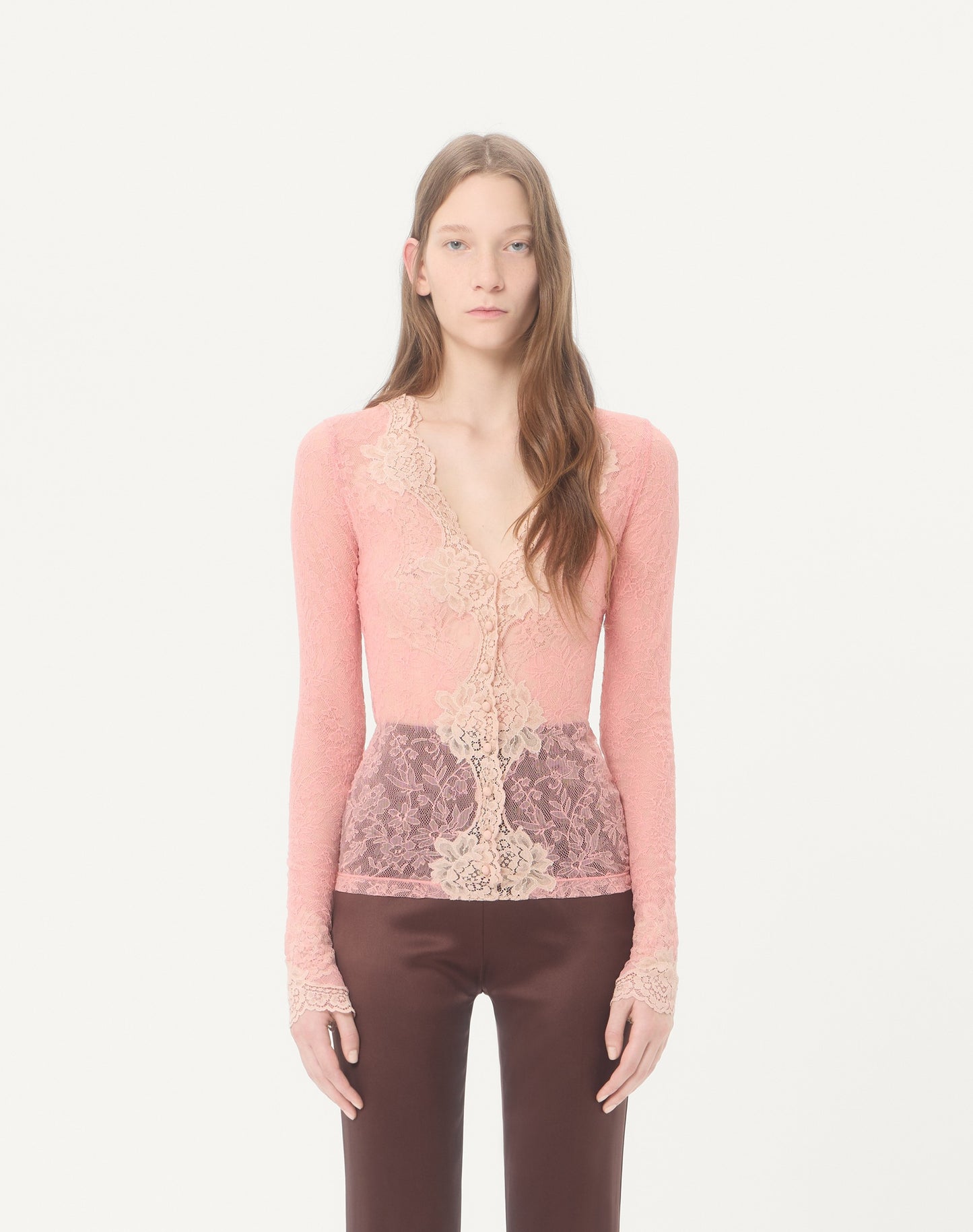 Stretch Lace Cardigan