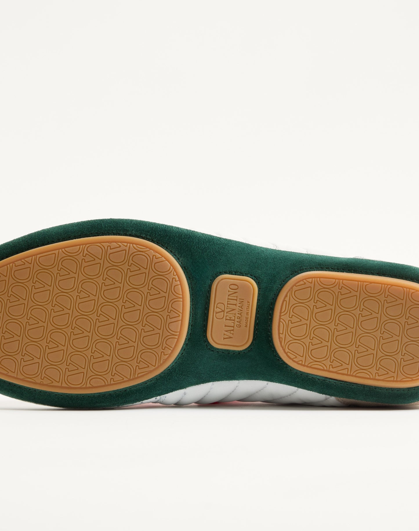 Strikie Trainer In Perforated Nappa And Suede