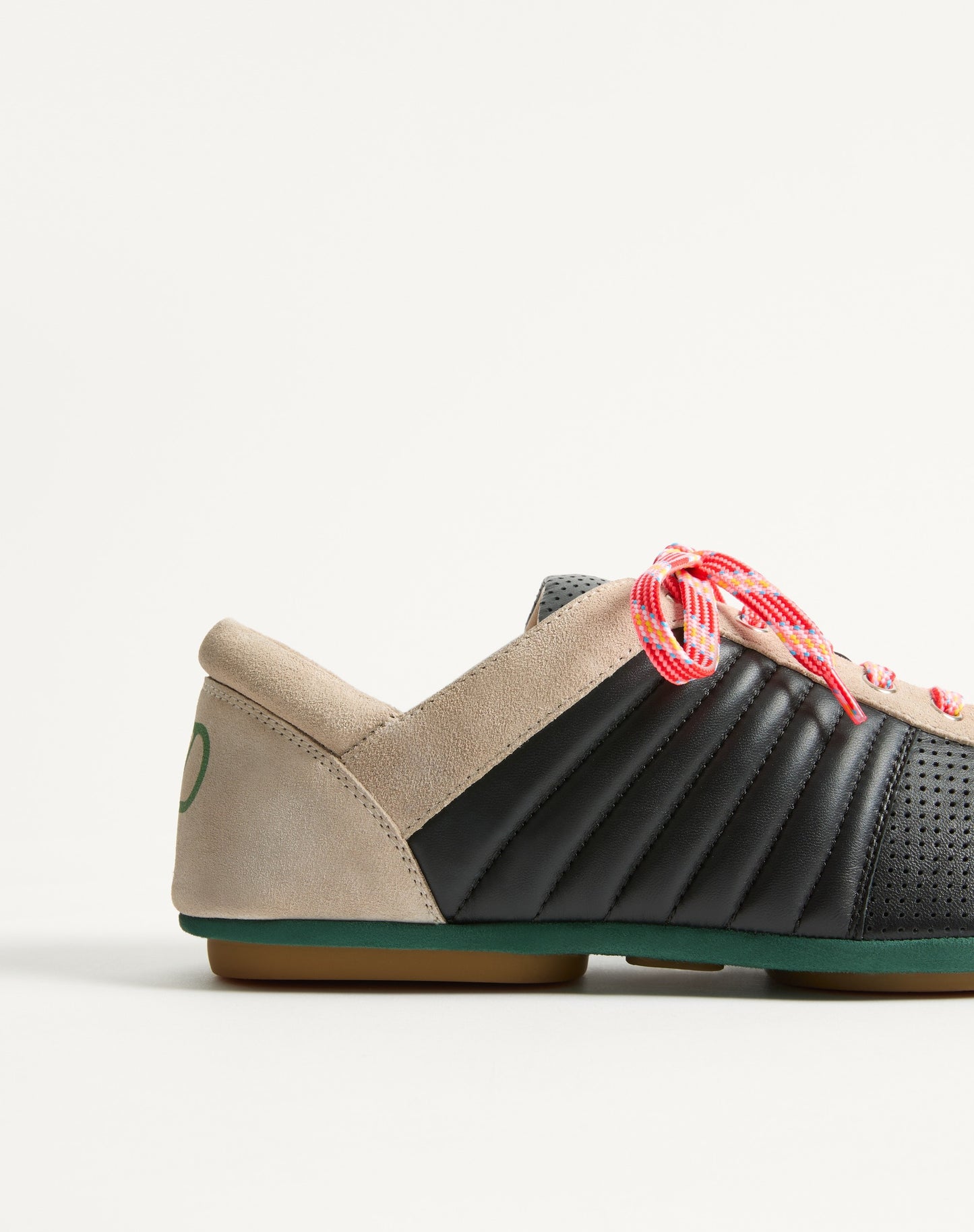 Strikie Trainer In Perforated Nappa And Suede