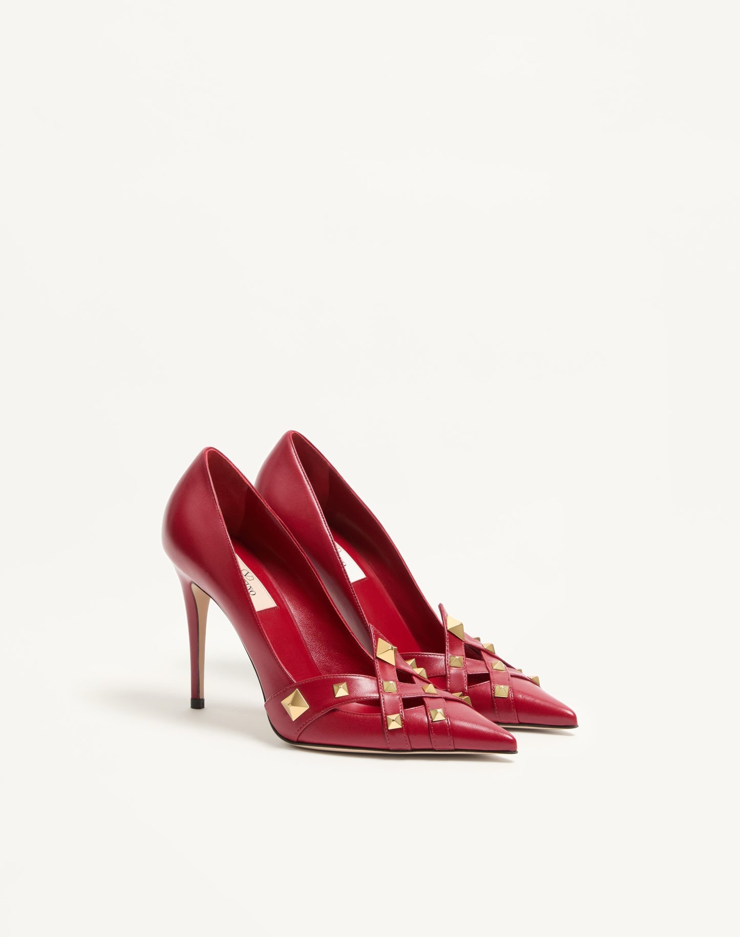Studdy Kidskin Pumps 100mm