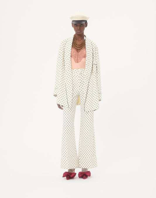 Supergran Trousers With Plusdepois Print