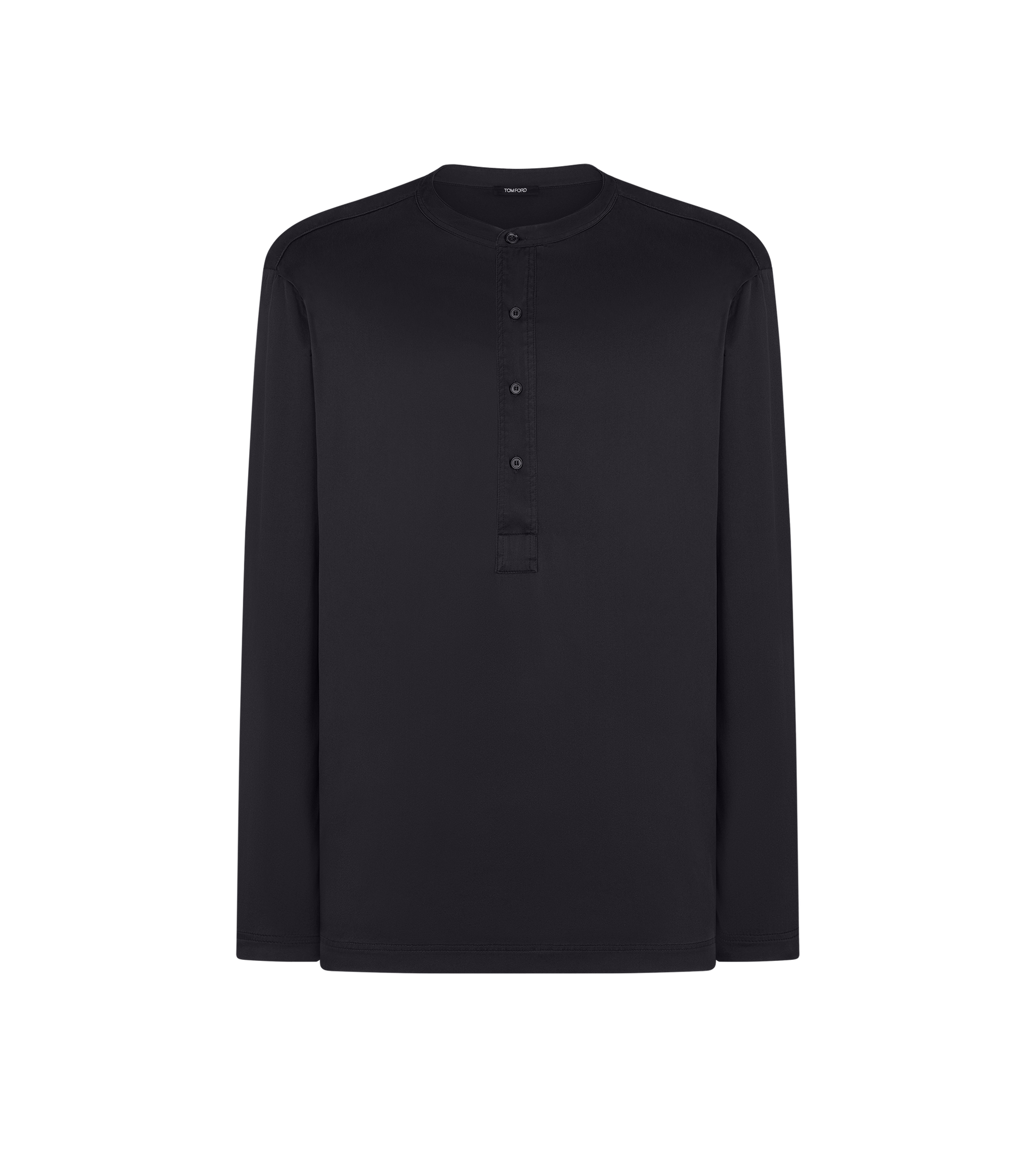 Silk Pajama Henley&Nbsp;