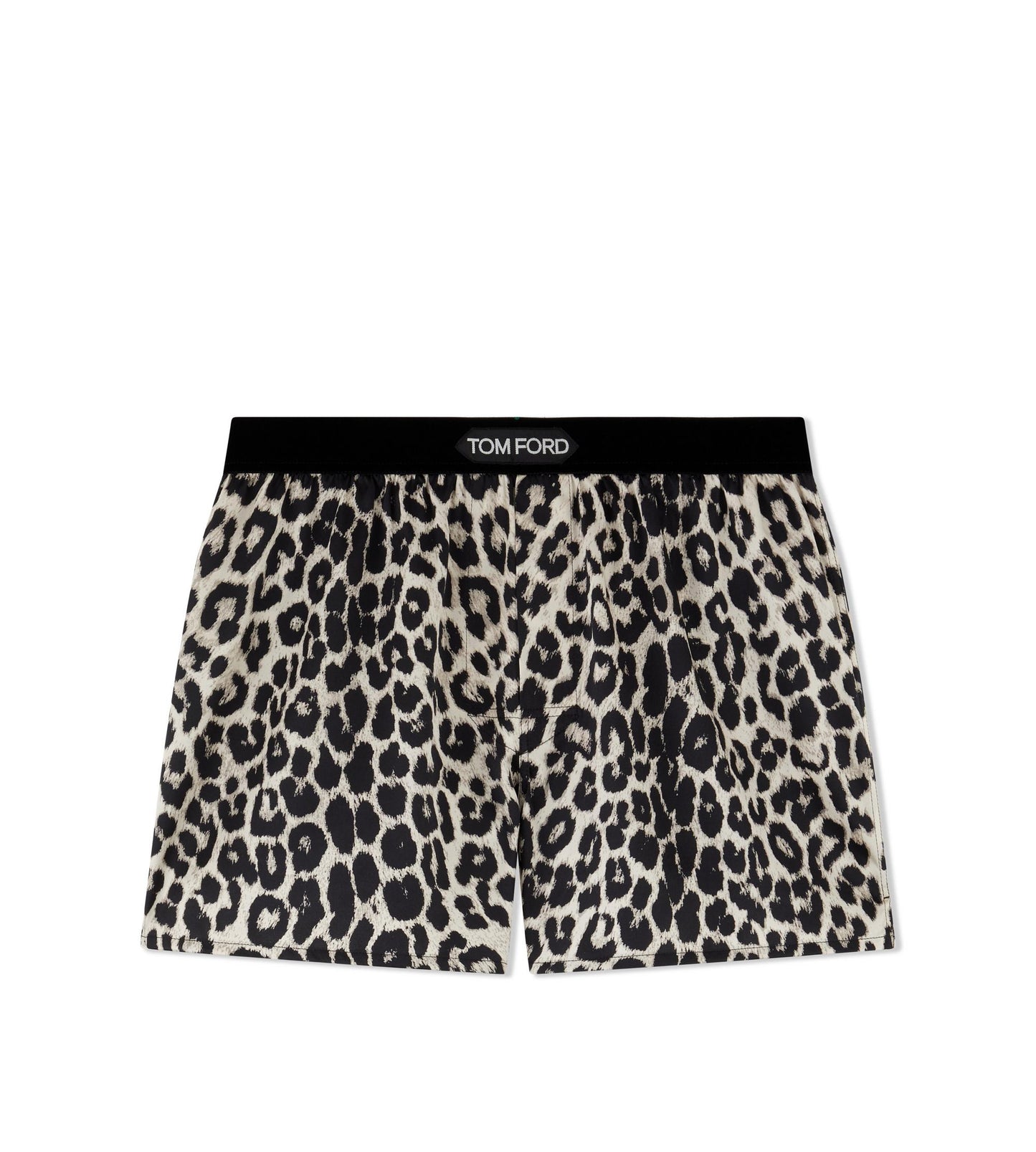 Snow Leopard Silk Boxers