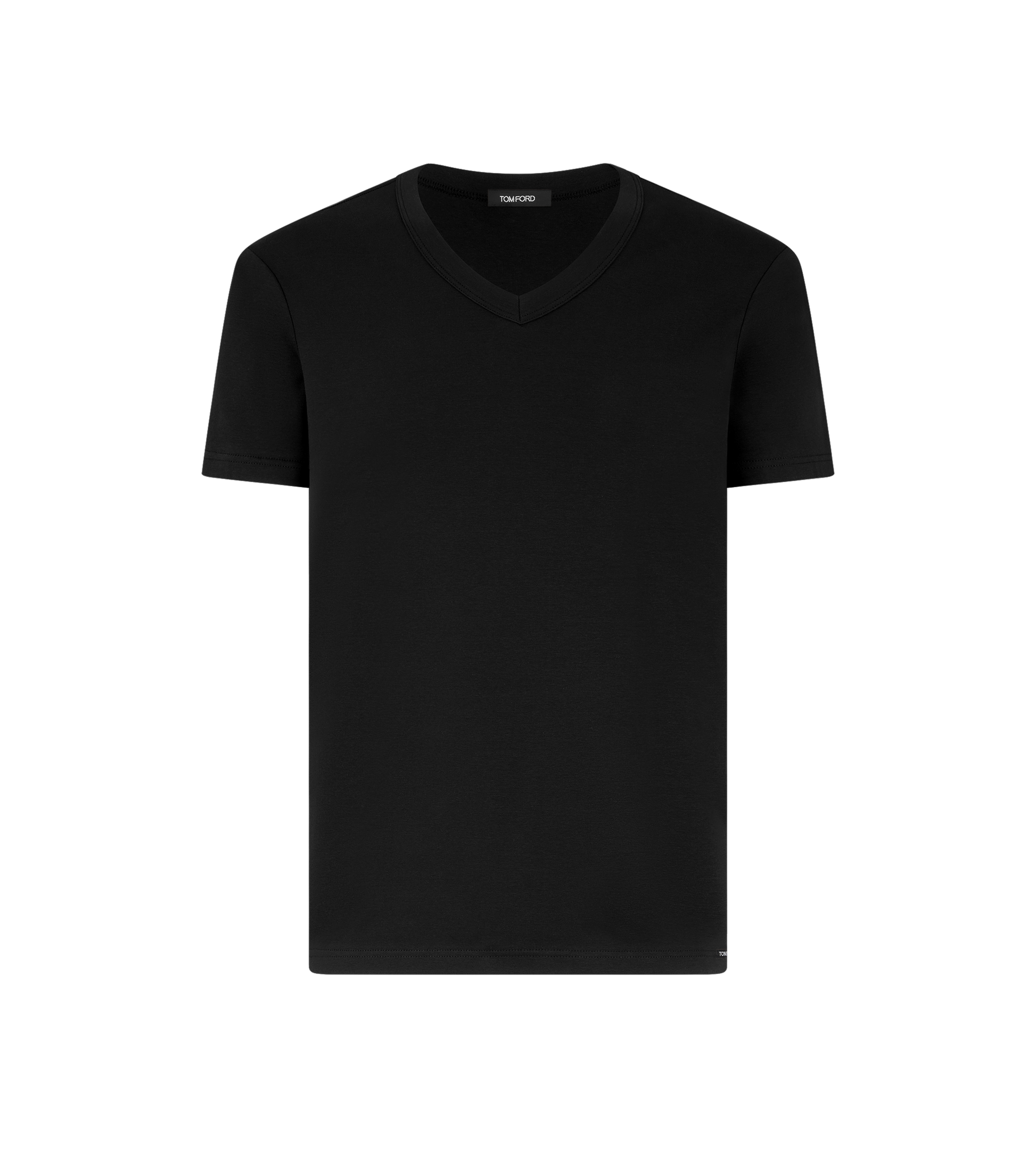 Cotton V-Neck T-Shirt