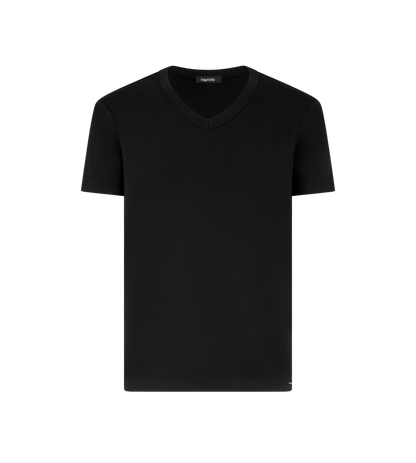 Cotton V-Neck T-Shirt