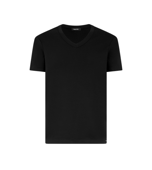 Cotton V-Neck T-Shirt