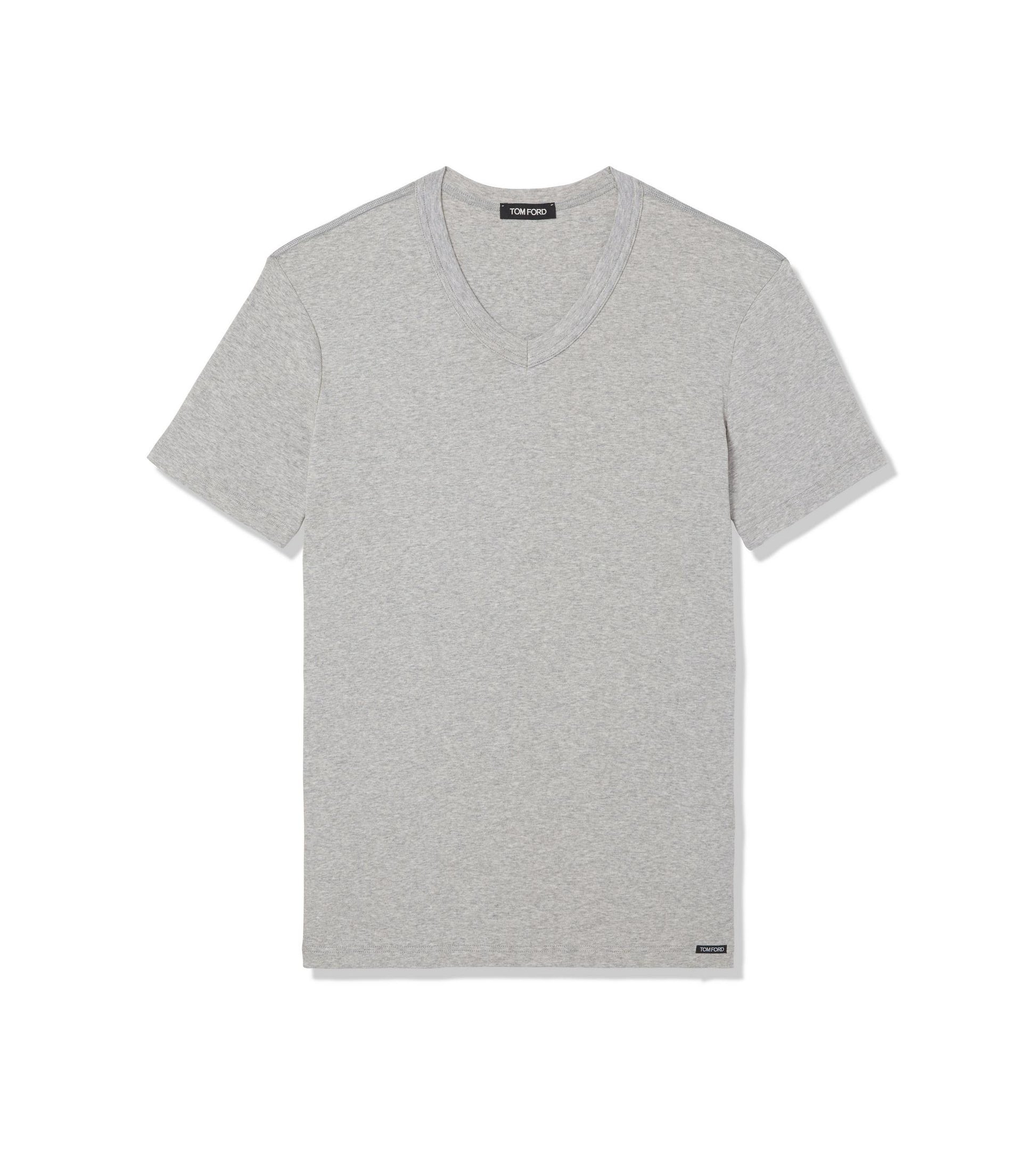 Cotton V-Neck T-Shirt