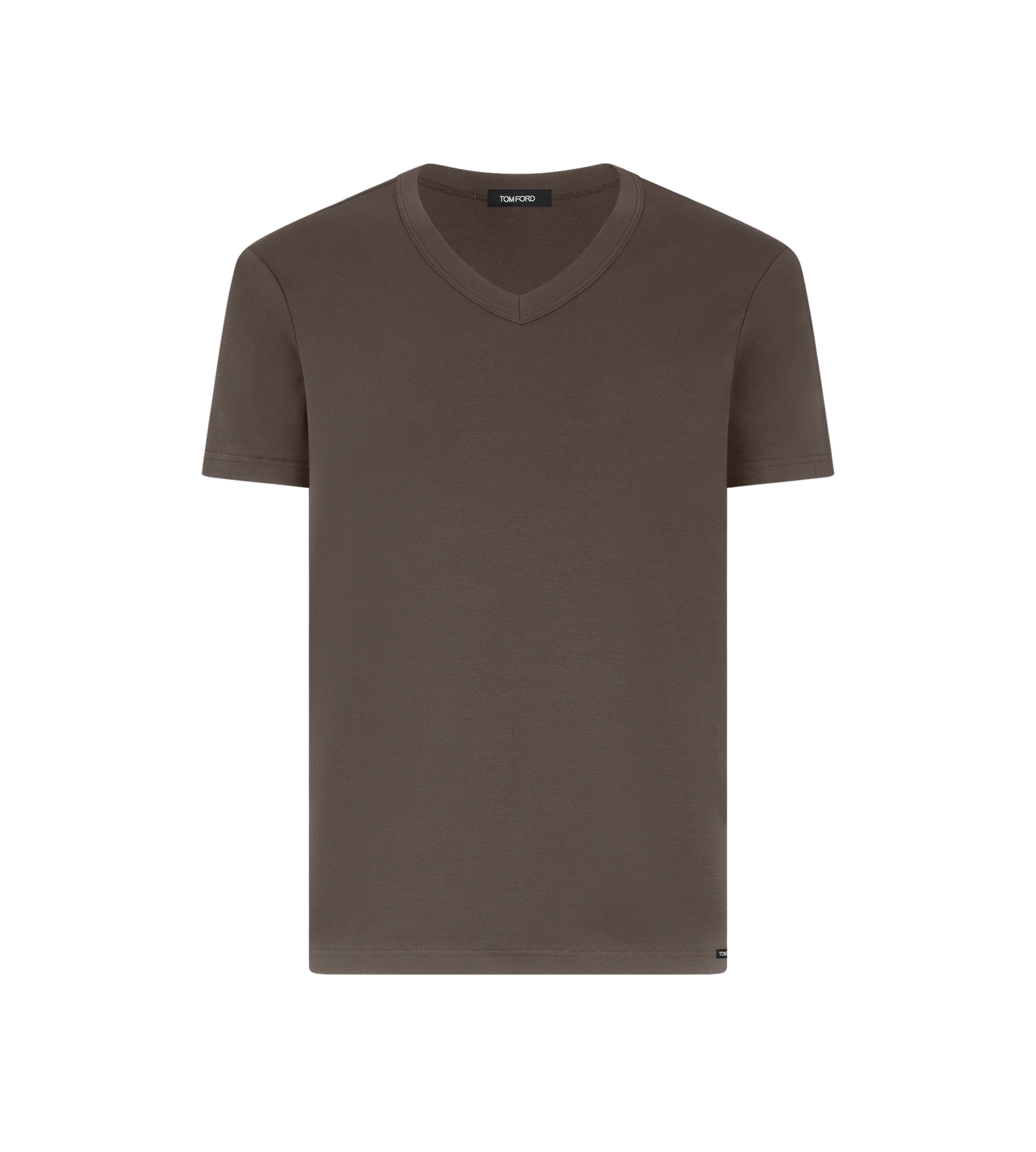Cotton V-Neck T-Shirt