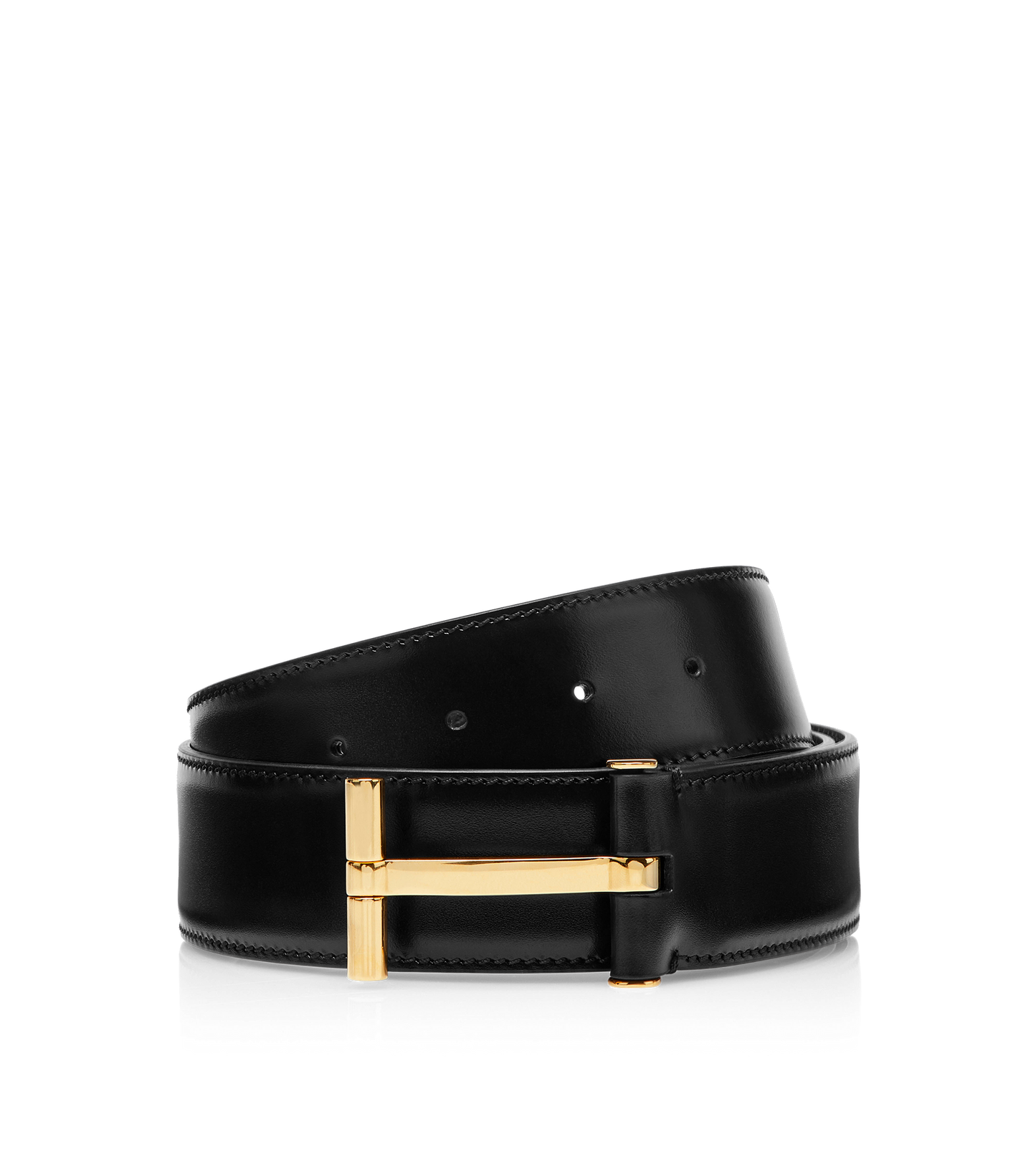 Smooth Leather T Belt