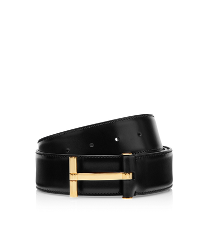 Smooth Leather T Belt