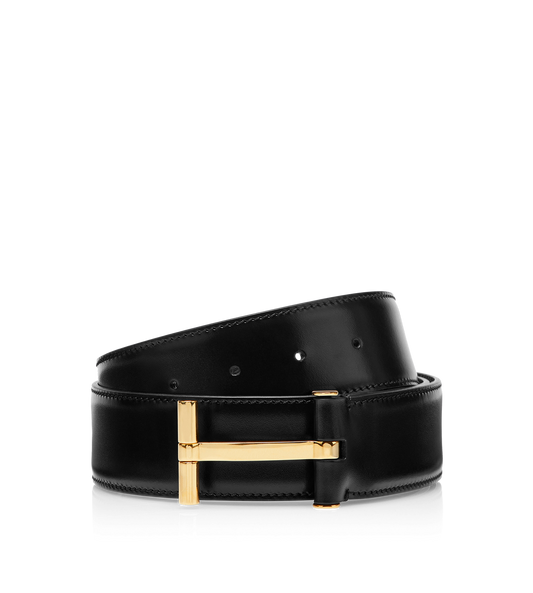 Smooth Leather T Belt