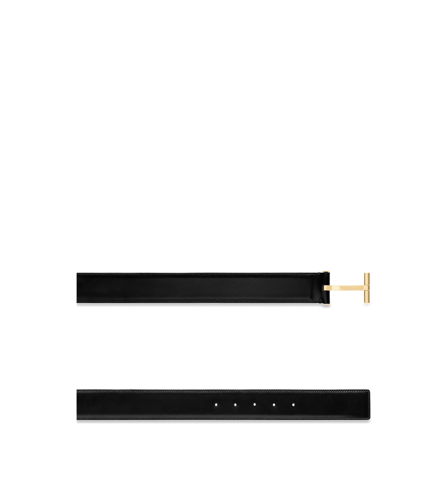 Smooth Leather T Belt