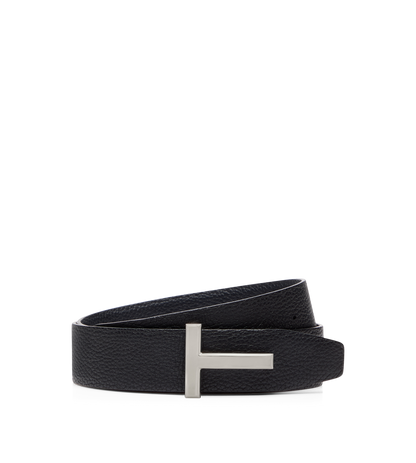 Grain Leather T Icon Belt&Nbsp;