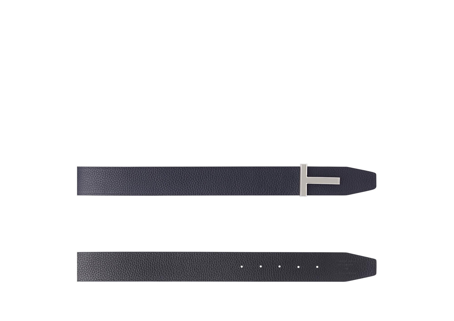 Soft Grain Leather T Icon Belt