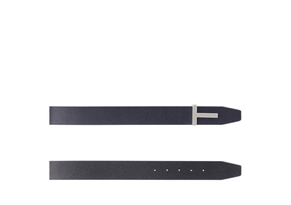 Soft Grain Leather T Icon Belt
