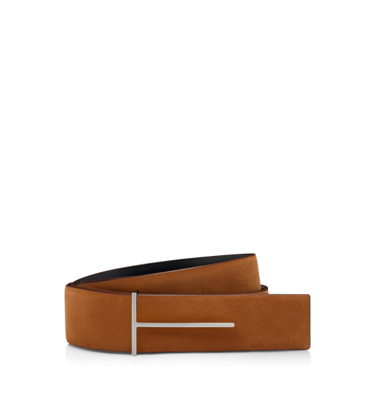 Nubuck Slim T Reversible Belt