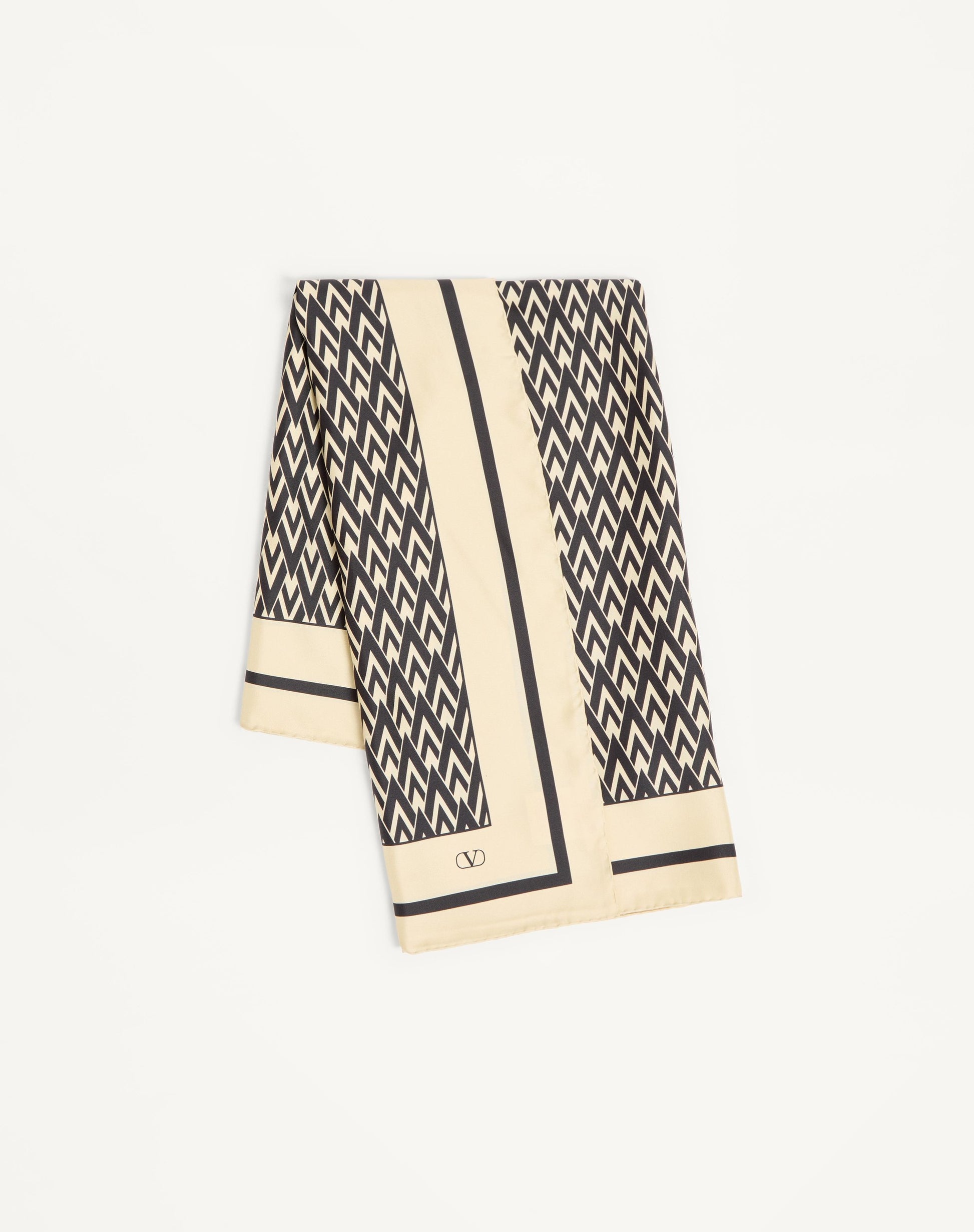 Toute La V Silk Scarf