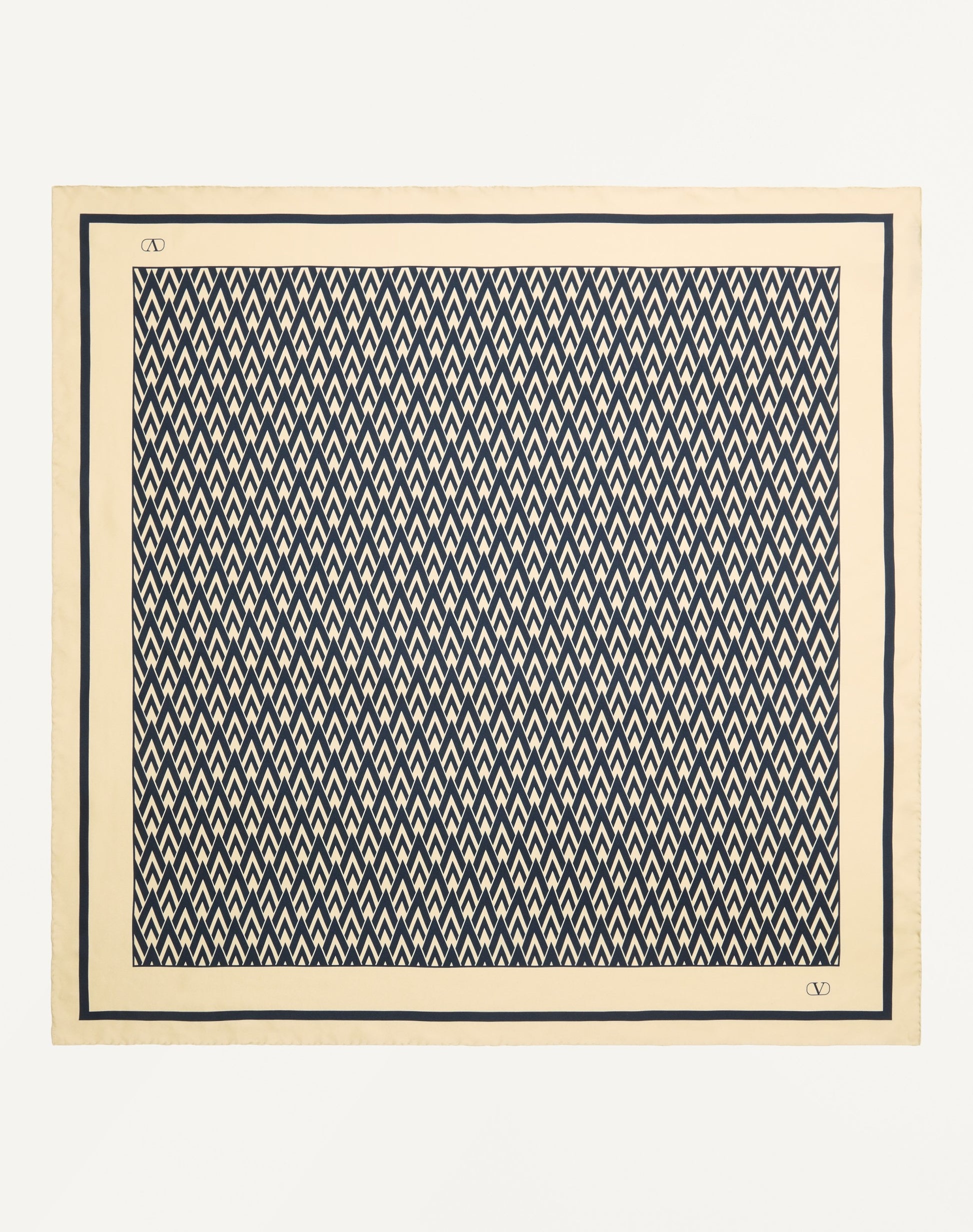 Toute La V Silk Scarf