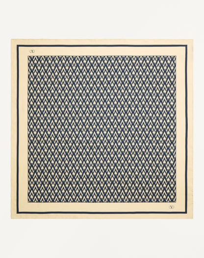 Toute La V Silk Scarf