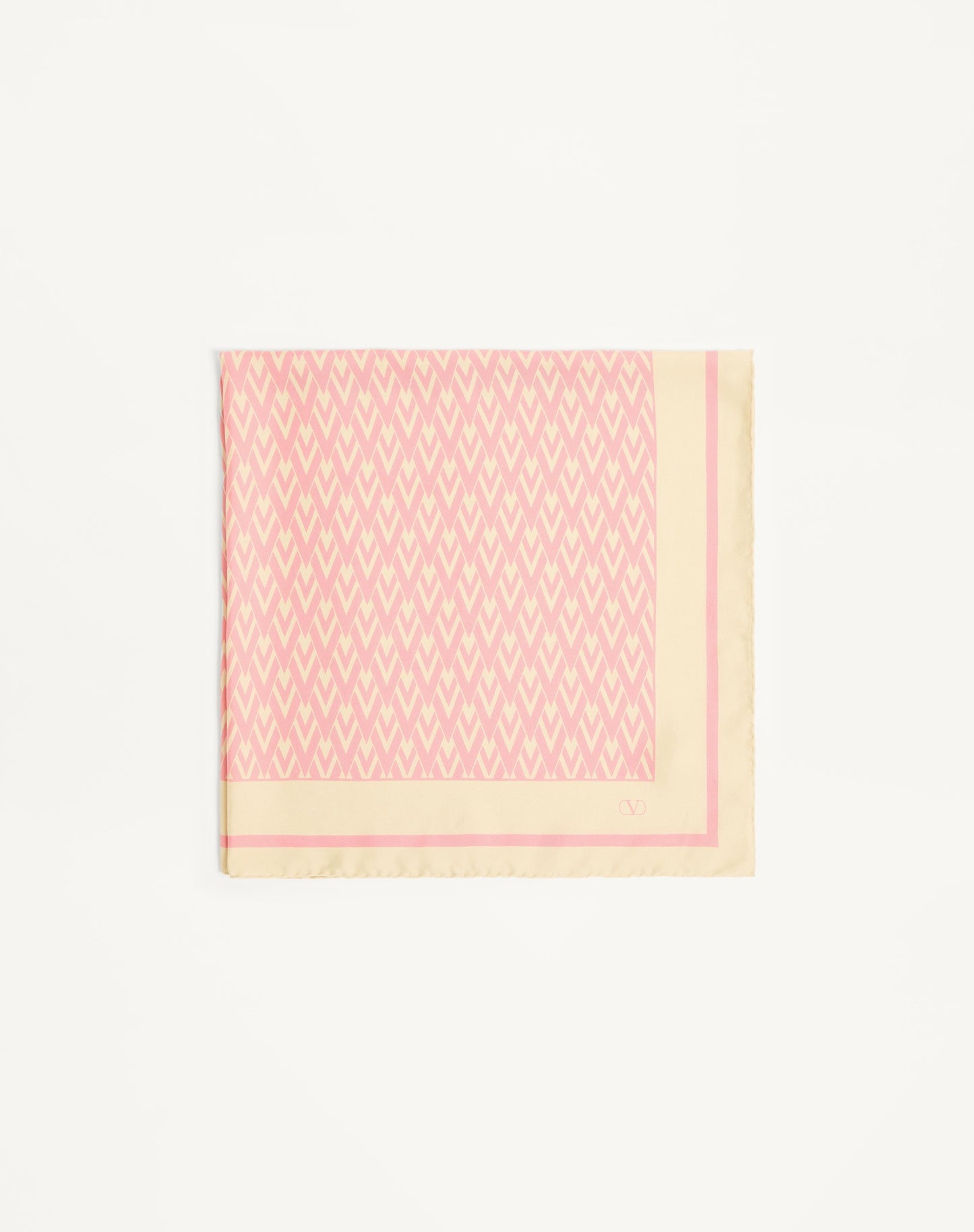 Toute La V Silk Scarf