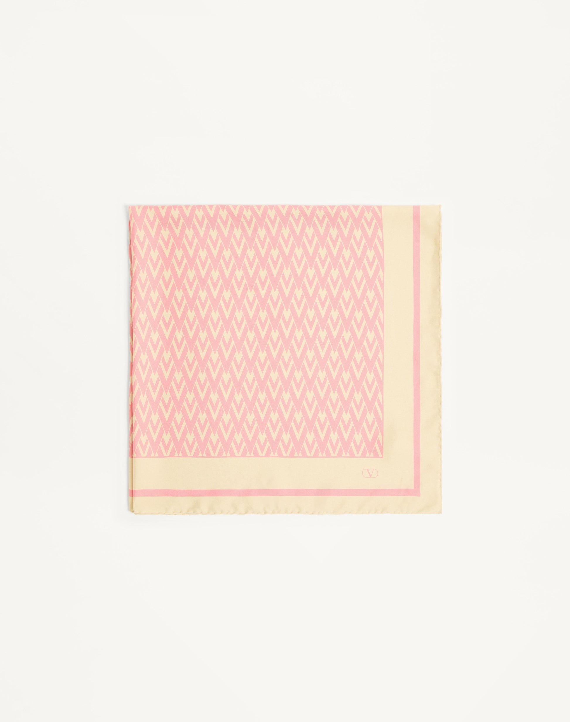 Toute La V Silk Scarf