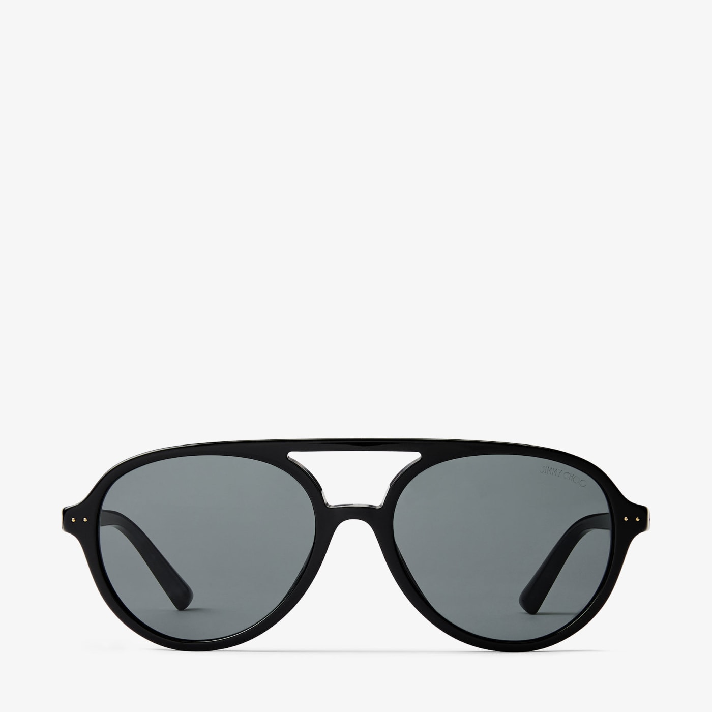 Vira Black Aviator Sunglasses