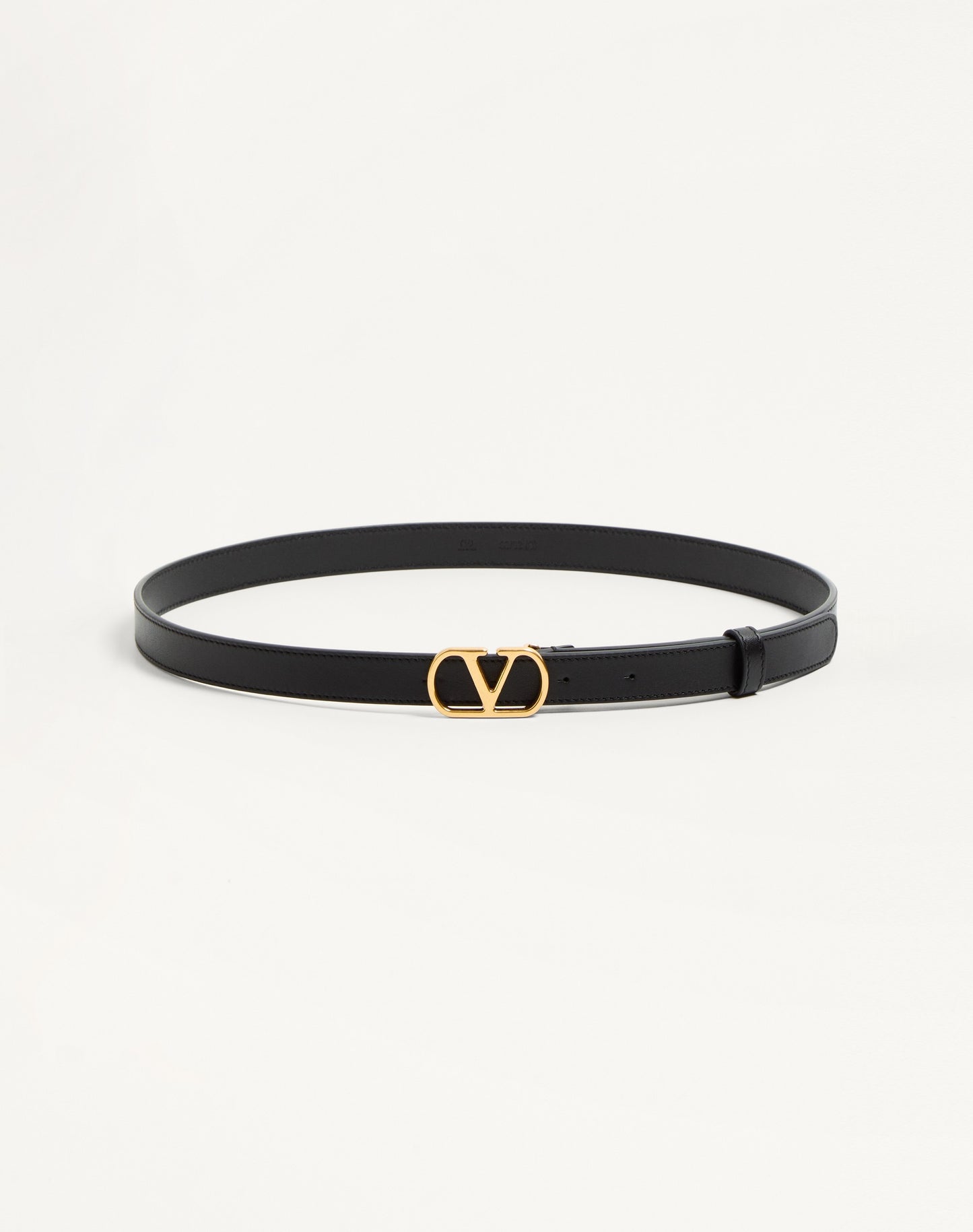 Vlogo Signature Belt In Shiny Calfskin 20 Mm