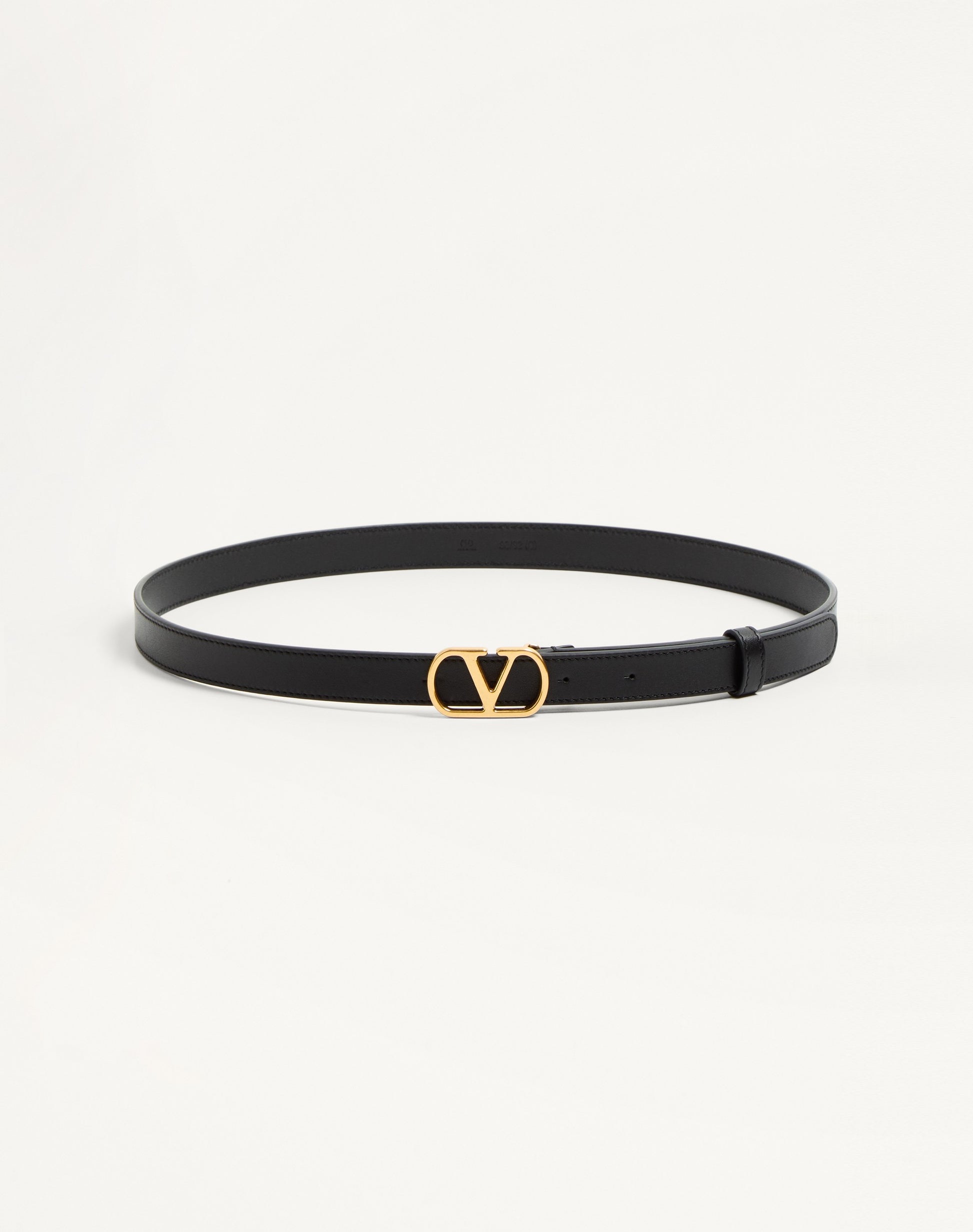 Vlogo Signature Belt In Shiny Calfskin 20 Mm