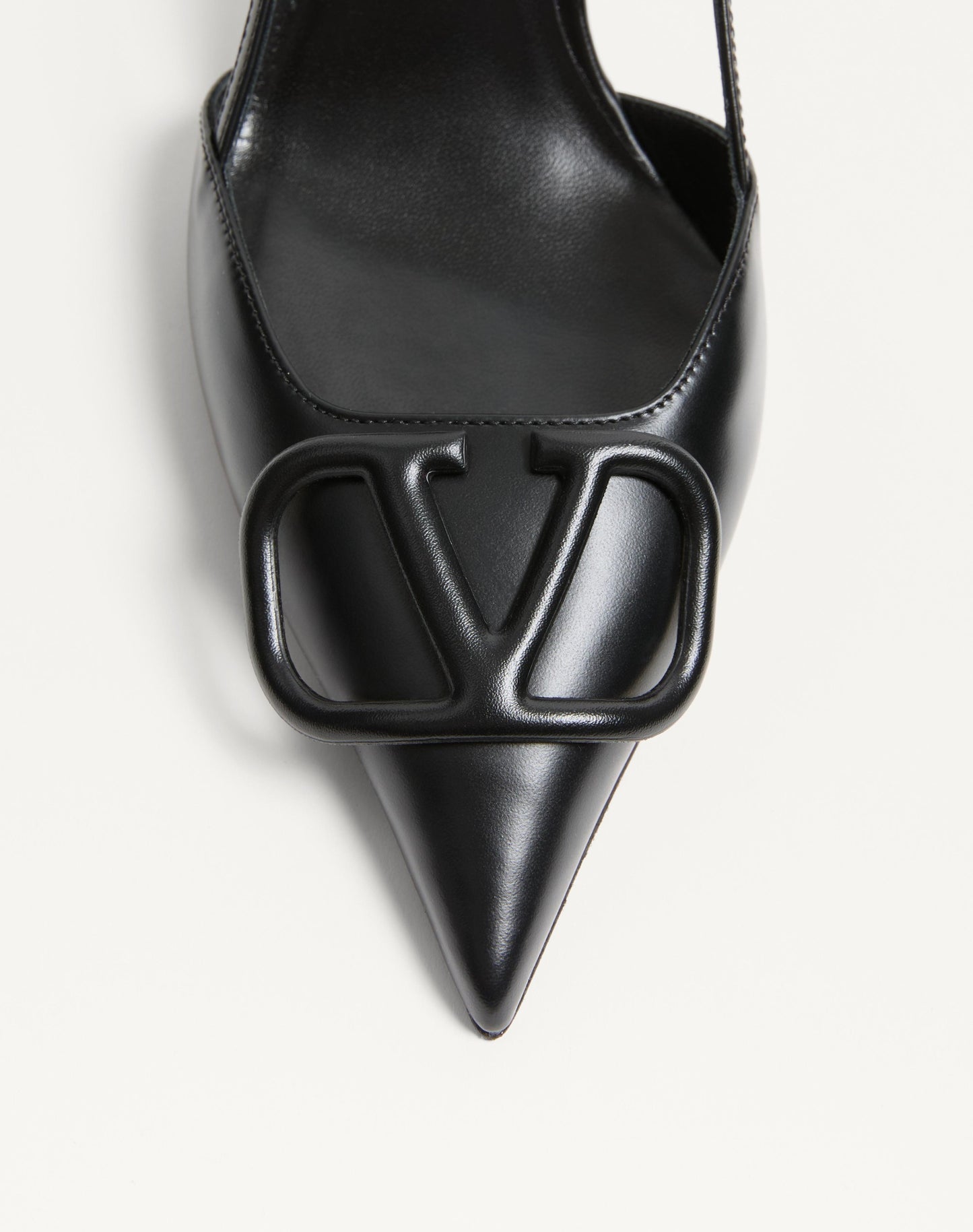Vlogo Signature Calfskin Slingback Pump 80 Mm / 3.15 In.