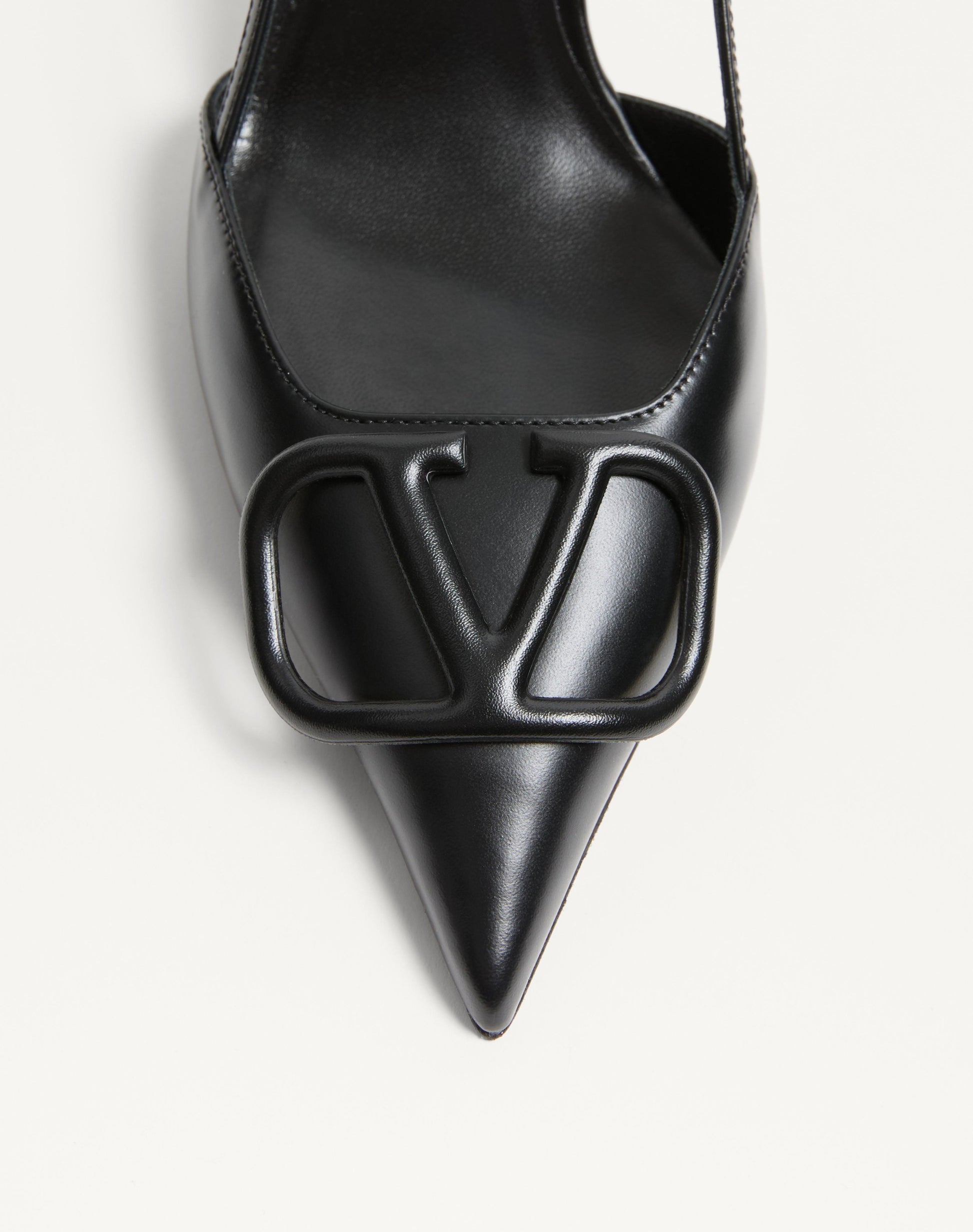 Vlogo Signature Calfskin Slingback Pump 80 Mm / 3.15 In.