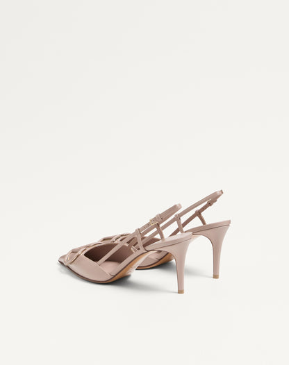 Vlogo Signature Calfskin Slingback Pump 80 Mm / 3.15 In.