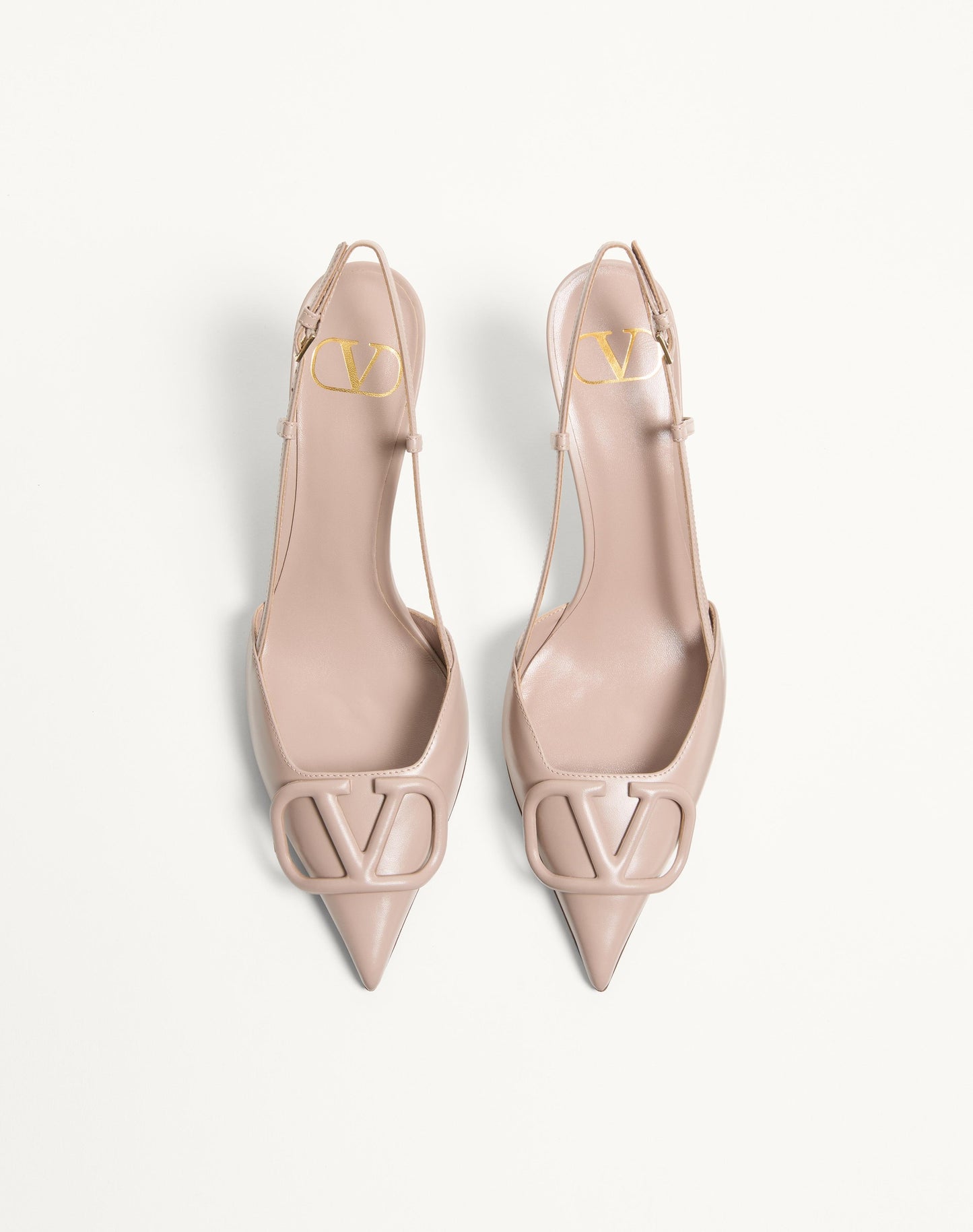 Vlogo Signature Calfskin Slingback Pump 80 Mm / 3.15 In.