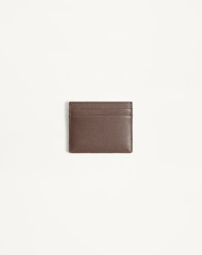 Vlogo Signature Cardholder In Checked Fabric
