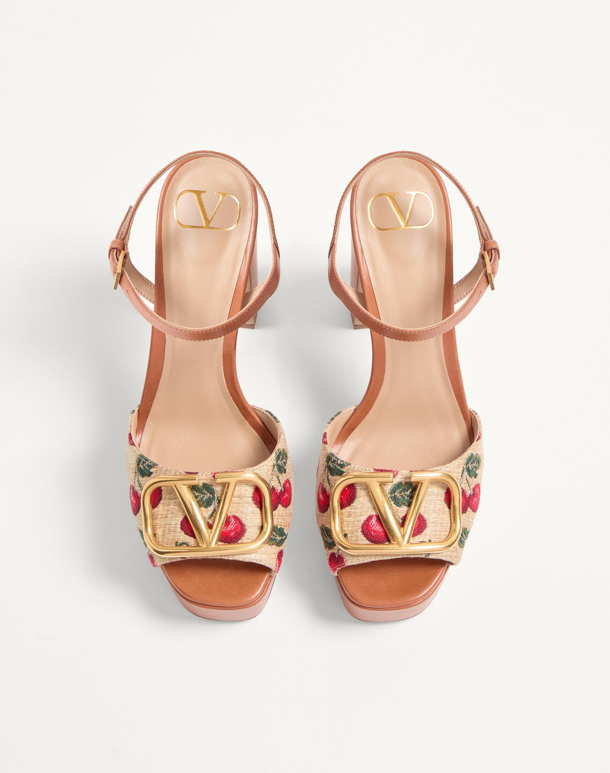 Vlogo Signature Cherryfic Platform Sandal 115mm