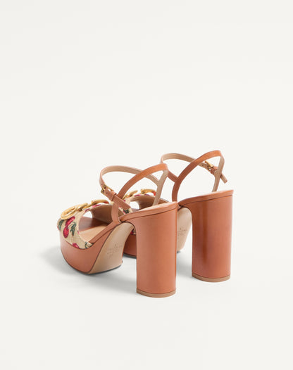 Vlogo Signature Cherryfic Platform Sandal 115mm