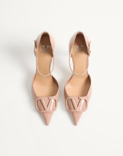 Vlogo Signature D'orsay Patent Leather Pumps 100mm