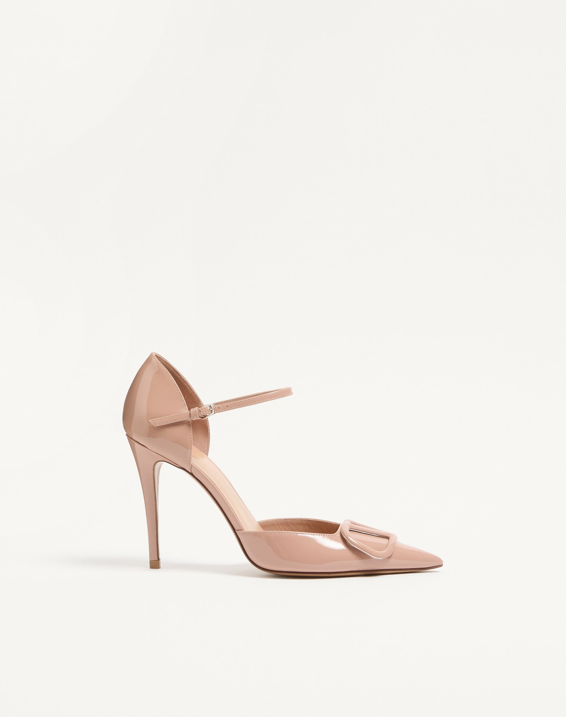 Vlogo Signature D'orsay Patent Leather Pumps 100mm